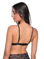 Εικόνα της Milena by Paris Μαύρο Γυναικείο Bralette Σουτιέν 010185