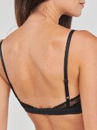 Εικόνα της Sloggi Go Ribbed Μαύρο Γυναικείο Bralette Σουτιέν 10213204-0004