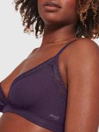 Εικόνα της Sloggi Go Ribbed Bralette Μελιτζανί.