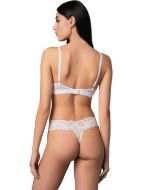 Εικόνα της Milena Bralette Ιβουάρ Με Δαντέλα.