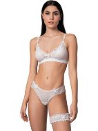 Εικόνα της Milena Bralette Ιβουάρ Με Δαντέλα.