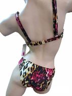 Εικόνα της Naturana λεοπάρ σετ μπουστάκι & slip.