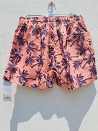 Εικόνα της Bluepoint Σομόν/Μωβ Ανδιρκό Μαγιό Σορτς.