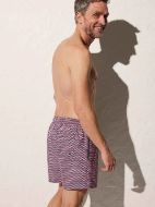 Εικόνα της Ysabel Mora Κοραλί/Μπλε Ανδρικό Μαγιό Εμπριμέ.