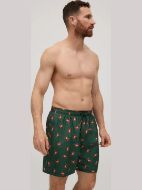 Εικόνα της Ysabel Mora Σκούρο Πράσινο Ανδρικό Μαγιό Με Καβούρια.