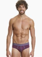 Εικόνα της Walk Ανδρικά Σλιπ Ραφ/μελιτζανί 2Pack W1757_0739