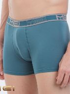 Εικόνα της 2Pack Mei Ανδρικά Βαμβακερά Boxer Μαύρο/Πράσινο.