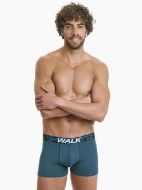 Εικόνα της 2Pack Walk Βαμβακερά Boxer Μαύρο/Πετρόλ.