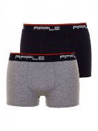 Εικόνα της 2Pack Apple Boxer Black & Navy - Cloud.