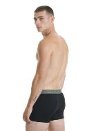 Εικόνα της Walk Ανδρικά Μποξεράκια Μαύρο 3Pack W1753-4-020202