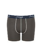 Εικόνα της 2Pack Sloggi Boxer Short Χακί/Μπλε.