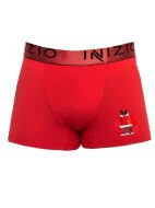 Εικόνα της Inizio Ανδρικό Μποξεράκι Κόκκινο με Σχέδια 4500-25
