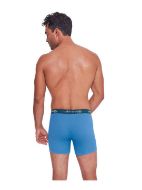 Εικόνα της 2Pack Sloggi Boxer Short Πετρόλ/Γαλάζιο.