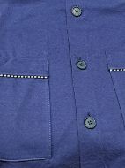 Εικόνα της Galaxy Βαμβακερή Μπλε Κουμπωτή Ανδρική Πιτζάμα.