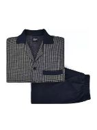 Εικόνα της Rafael Χειμερινή Ανδρική Πιτζάμα Μπλε A5312