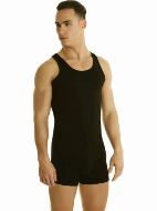 Εικόνα της Palco 6/404 Ανδρική Φανέλα Αμάνικη σε Μαύρο Χρώμα