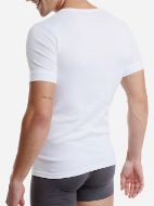 Εικόνα της Walk Ανδρικές Φανέλες Κοντομάνικες σε Λευκό Χρώμα 2Pack W1960-2-01