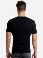 Εικόνα της 2 ΤΕΜΑΧΙΑ Walk Ανδρικές Φανέλες Κοντομάνικες Μαύρες.