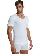 Εικόνα της Palco 6/524 Ανδρική Φανέλα Κοντομάνικη σε Λευκό Χρώμα