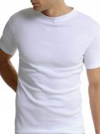 Εικόνα της Palco 6/602 Ανδρική Φανέλα Κοντομάνικη σε Λευκό Χρώμα