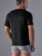 Εικόνα της Wrap Ανδρικές Φανέλες Black 2Pack 311003-BLACK