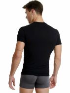 Εικόνα της Walk Ανδρική Φανέλα Κοντομάνικη σε Μαύρο Χρώμα W1991-02