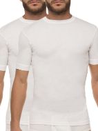 Εικόνα της 2Pack Walk Ανδρικές Φανέλες Κοντομάνικες Λευκές.