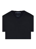 Εικόνα της Kybbvs ανδρική φανέλα μαύρη κοντομάνικι με V.