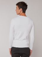 Εικόνα της Gisela Eko Thermal Λευκή ανδρική ισοθερμική φανέλα με μακρύ μανίκι.
