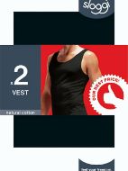 Εικόνα της Sloggi 24/7 Sh02 Ανδρικές Φανέλες Αμάνικες σε Μαύρο Χρώμα 2Pack 10163154-0004