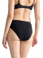 Εικόνα της Sloggi Βαμβακερά Γυναικεία Slip Tai Daily Cotton 3Pack Μαύρο 10222331-0004