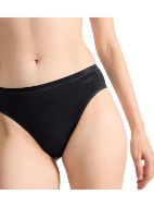 Εικόνα της Sloggi Βαμβακερά Γυναικεία Slip Tai Daily Cotton 3Pack Μαύρο 10222331-0004