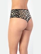 Εικόνα της Elite Form γυναικείο ψηλόμεσο string λεοπάρ.