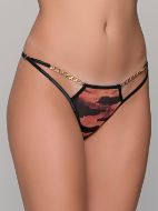 Εικόνα της Milena by Paris Γυναικείο String Τιγρέ 007709