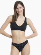 Εικόνα της 2Pack Walk Slip Bamboo Μαύρο/Χακί Με Σχέδια.