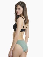 Εικόνα της 2Pack Walk Slip Bamboo Πετρόλ/Πράσινο Με Σχέδια.