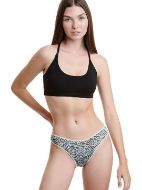 Εικόνα της 2 Pack Walk Bamboo Slip Γαλάζιο/Εκρού Εμπριμέ.