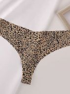 Εικόνα της Milena by Paris  Γυναικείο String χωρίς Ραφές Καφέ SM-004-Τιγρέ