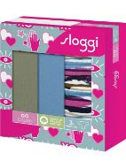 Εικόνα της 3Pack Sloggi Go Crush High Leg Slip Γυναικεία Χακί/Ραφ/Εμπριμέ.