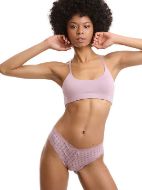 Εικόνα της Walk Γυναικεία Brazil 2Pack με Δαντέλα Black/Pink W2014-60