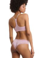 Εικόνα της Walk Γυναικεία Brazil 2Pack με Δαντέλα Black/Pink W2014-60