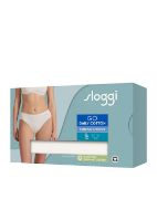 Εικόνα της Sloggi Βαμβακερά Γυναικεία Slip Tai Daily Cotton 3Pack Λευκό 10222331-00GZ