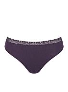 Εικόνα της Sloggi Go Ribbed H Tai Γυναικεία Slip 2Pack Μωβ 10213095-00LL