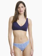 Εικόνα της 2Pack Walk Slip Bamboo Σιέλ/Εκρού Με Σχέδια.