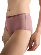 Εικόνα της Sloggi Βαμβακερά Γυναικεία Slip Midi 3Pack Κακάο 10222325-1141