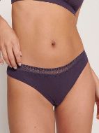 Εικόνα της 2 Pack Sloggi Go Ribbed Brazil Μελιτζανί.