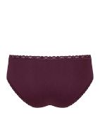 Εικόνα της Sloggi 24/7 Weekend Hipster Βαμβακερά Γυναικεία Slip 3Pack με Δαντέλα Pink/Yellow/Bordeaux 10198004-V002