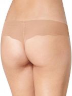 Εικόνα της Microfibre Sloggi Zero Hipster Γυναικεία String 2Pack χωρίς Ραφές Μπεζ 10184928-00SH