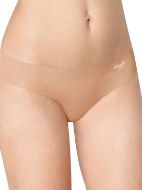 Εικόνα της Microfibre Sloggi Zero Hipster Γυναικεία String 2Pack χωρίς Ραφές Μπεζ 10184928-00SH