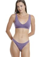 Εικόνα της Walk Γυναικεία String 2Pack Μωβ W2013-60